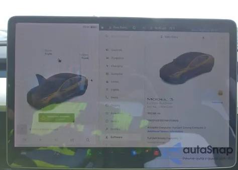 2021 Tesla Model 3 Long Range Dual Motor All-Wheel Drive from USA, damaged, VIN 5YJ3E1EB7MF059696